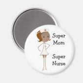 Super infirmière aimant (Recto/Verso)