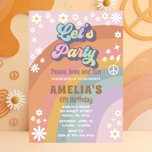 Super invitation fêtons anniversaire