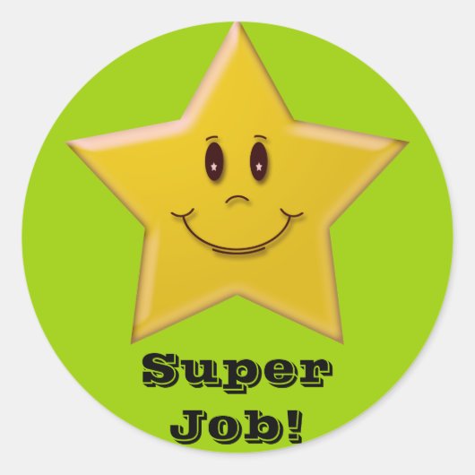 Super job ! Autocollant (Devant)