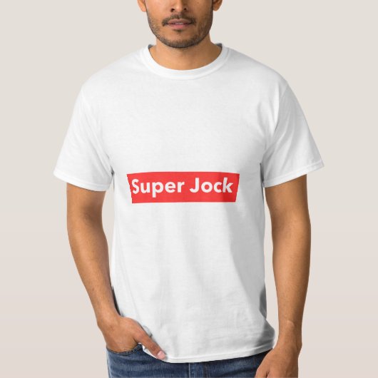Super Jock T-shirt (Voorkant)