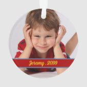 Super Kid Comic Book avec thème avec Boy's Photo O (dos)