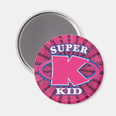 Super Kind meisjes magneet (Voorkant / Achterkant)