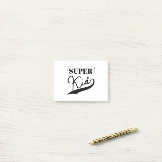 Super Kind Post-it® Notes (Op bureau)
