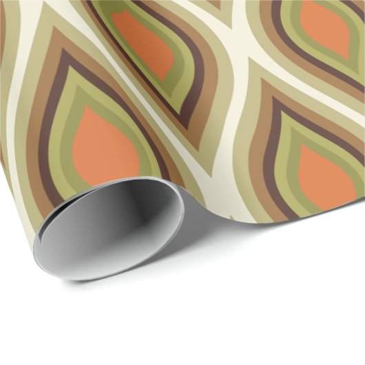 Super Kitsch Mod retro 60s 70s verpakkingspapier Cadeaupapier (Rol Hoek)