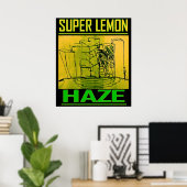 SUPER LEMON HAZE POSTER (Thuiskantoor)