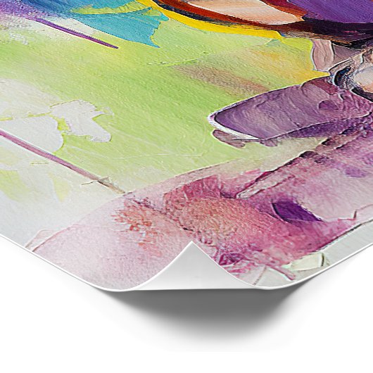 Super Leuke Chihuahua Hond Puppy 001 - Xeno Lucilf Perfect Poster (Hoek)