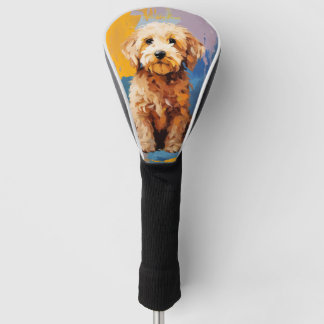 Super Leuke Goldendoodle Hond Puppy 003 - Xeno Luc Golfheadcover