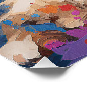 Super Leuke Goldendoodle Hond Puppy 005 - Xeno Luc Perfect Poster (Hoek)