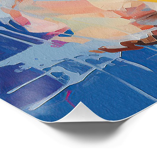 Super Leuke Maltese Hond Puppy 001 - Xeno Lucilfer Perfect Poster (Hoek)