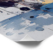 Super Leuke Maltese Hond Puppy 005 - Xeno Lucilfer Perfect Poster (Hoek)