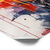 Super Leuke Schnauzer Hond Puppy 002 - Xeno Lucilf Perfect Poster (Hoek)