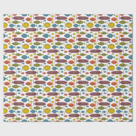 Super leuke vis cadeaupapier