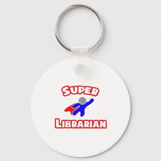 Super Librarian Sleutelhanger (Voorkant)