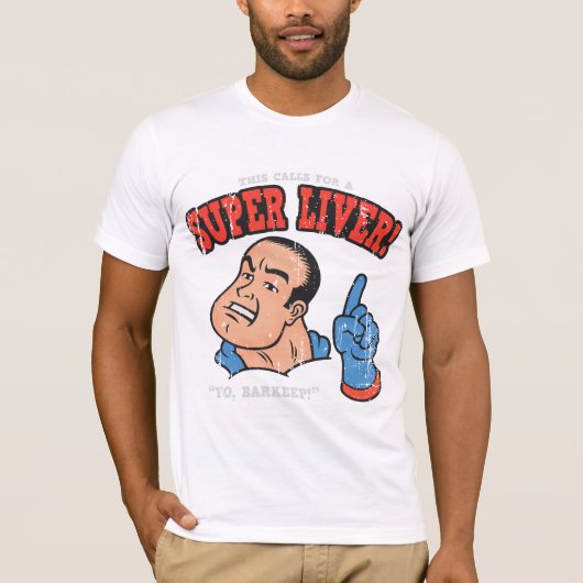 Super Liver T-shirt (Voorkant)