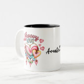 Super Love Coffee 11 oz Mug (Devant gauche)