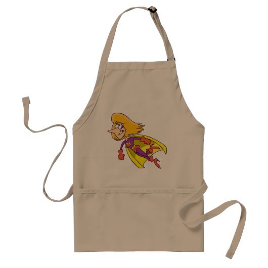 Super Ma Apron Standaard Schort (Voorkant)