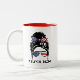 Super Ma Coffee-Mok Tweekleurige Koffiemok