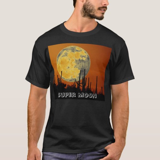 super maan t-shirt (Voorkant)