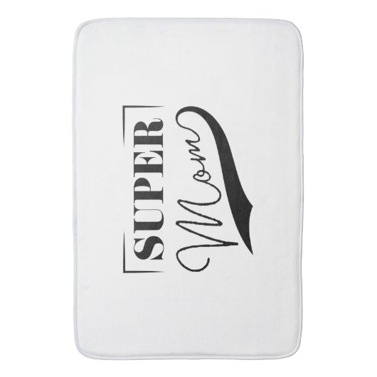 Super Mam Badmat (Voorkant Verticaal)