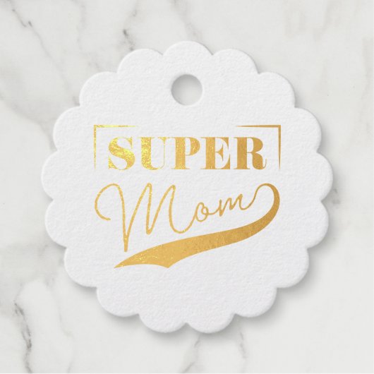 Super Mam Bedankjes Labels (Voorkant)