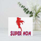Super Mam Briefkaart (Staand voorkant)
