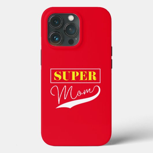 Super Mam Case-Mate iPhone Case (Achterkant)