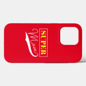 Super Mam Case-Mate iPhone Case (Achterkant (horizontaal))