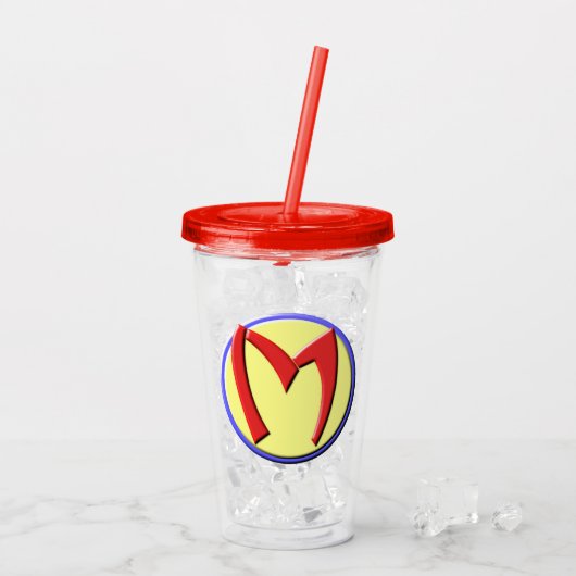 Super Mam Emblem Acryl Drinkbeker (Achterkant ijs)
