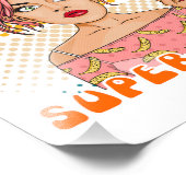 Super Mam Foto Afdruk (Hoek)