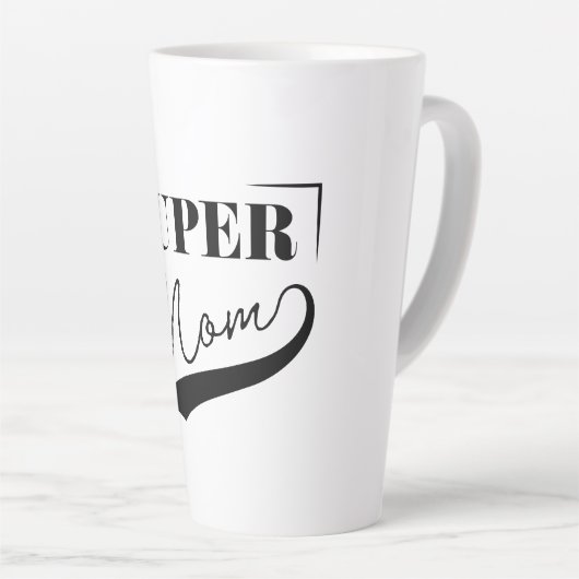 Super Mam Latte Mok (Rechterhoek)