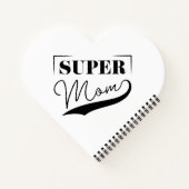 Super Mam Notitieboek (Achterkant)