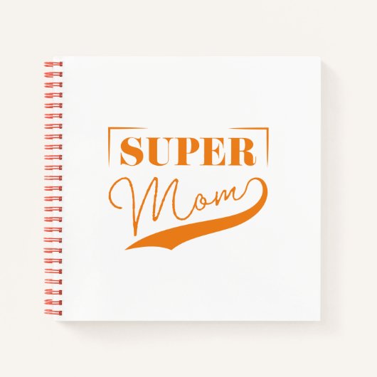 Super Mam Notitieboek (Voorkant)