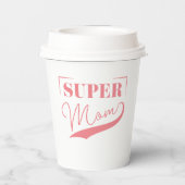 Super Mam Papieren Bekers (Achterkant)