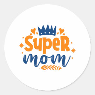 Super Mam Ronde Sticker