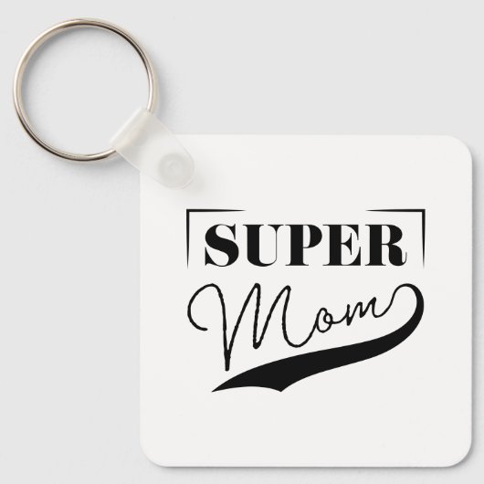 Super Mam Sleutelhanger (Voorkant)