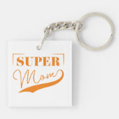 Super Mam Sleutelhanger (Achterkant)