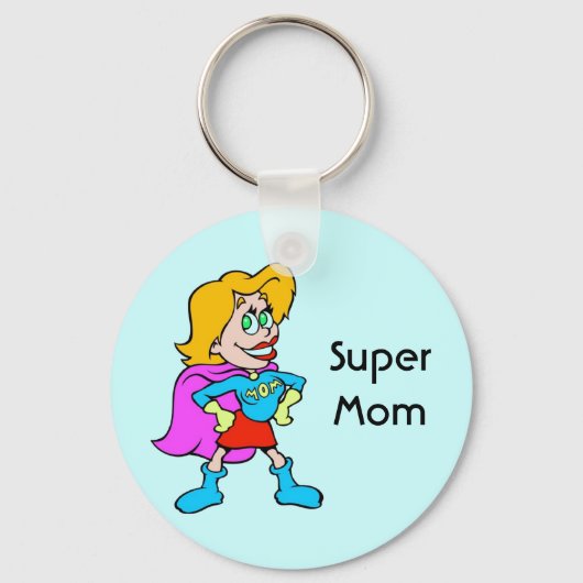 Super Mam Sleutelhanger (Voorkant)