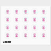 Super Mam Starburst Ronde Sticker (Vel)