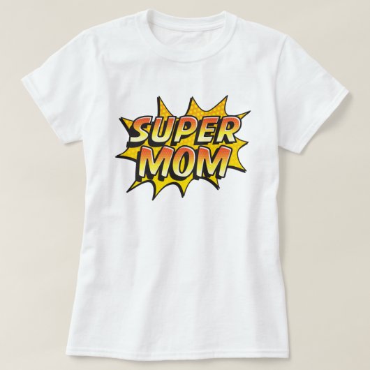 Super Mam T-shirt (Design voorkant)