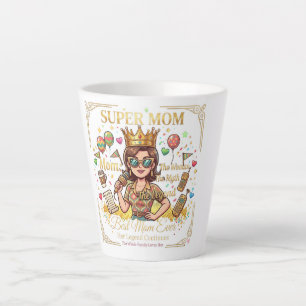 Super mama koffiekop latte mok