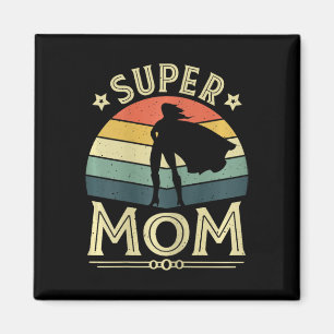 Super Mama Mama Moederdag Mama Mama Magneet