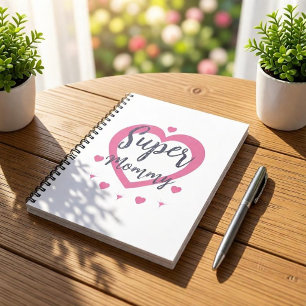 Super Mama Persoonlijk Geschenk Voor Beste Moeder Notitieboek