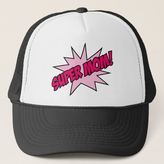 Super mama. trucker pet (Voorkant)