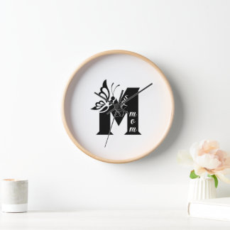 Super mama | wandklok | huisdecoratie | woonkamer
