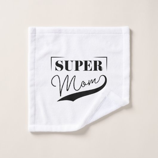 Super Maman (Gant de toilette)