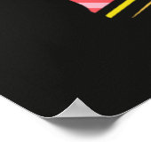 Super Maman ! Bravo, amusant, affiche pour maman.  (Coin)