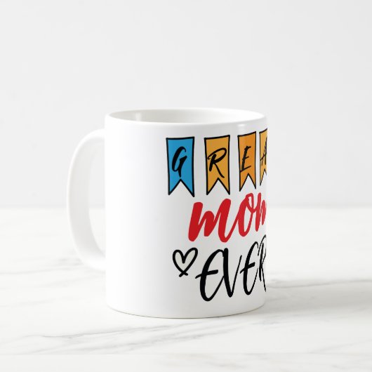 Super maman Mug (Devant gauche)