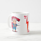 Super Mamie 5: Borst Koffiemok (Voorkant links)