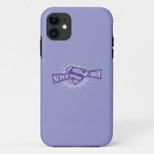 Super Mamma Paarse Starburst iPhone 11 Hoesje