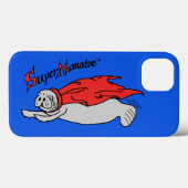 Super Manatee robuste iPhone 6 coque (Verso (horizontal))